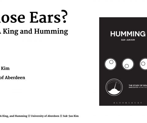 Whose Ears? Cage, A King, and Humming (50-minute long podcasting)